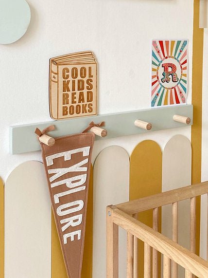 Autumns Corner - The Colour Pop Peg Rail - Autumns Corner