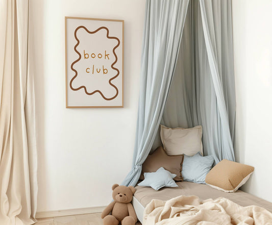 Book Club - Wavy Edition - Fine art print - Autumns Corner