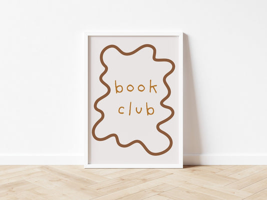 Book Club - Wavy Edition - Fine art print - Autumns Corner