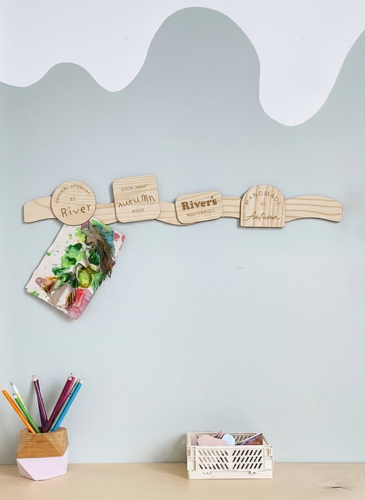 Personalised Magnetic Display Dots - Autumns Corner