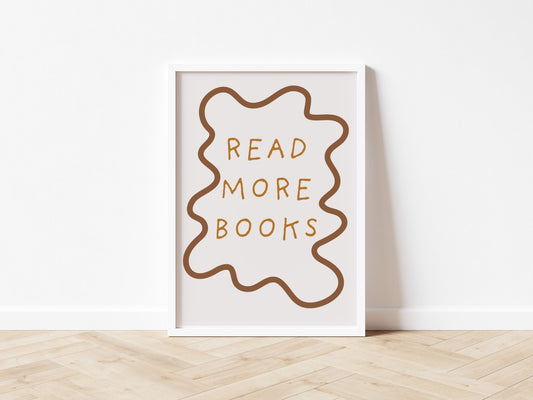 Read More Books - Wavy Edition - Fine art print - Autumns Corner