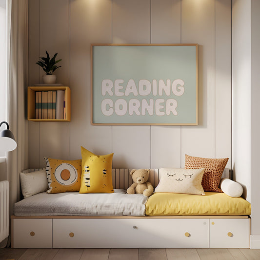 Reading Corner - Fine Art Print - Autumns Corner