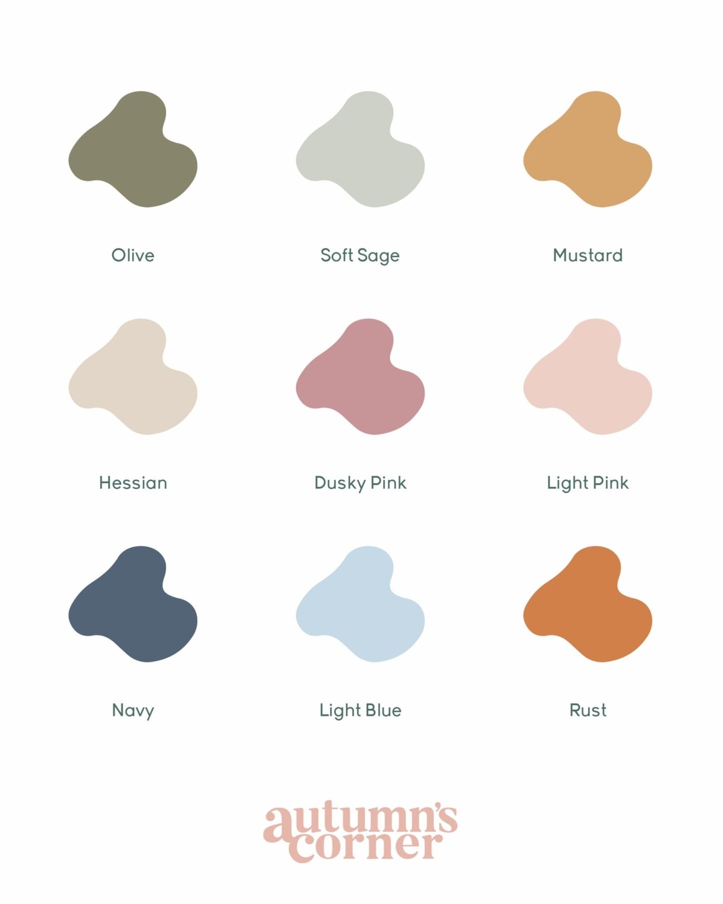 Scalloped Colourpop Magnetic Picture Frame - Autumns Corner