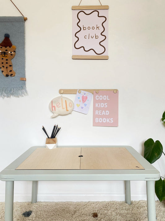 The Art Display Bar - Straight - Ash - Autumns Corner