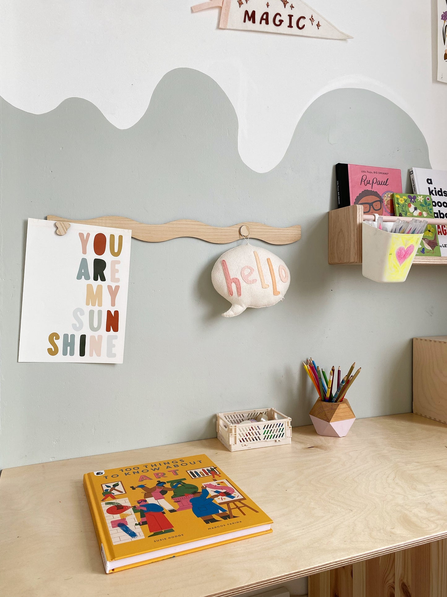 The A.C Magnetic Display Bar