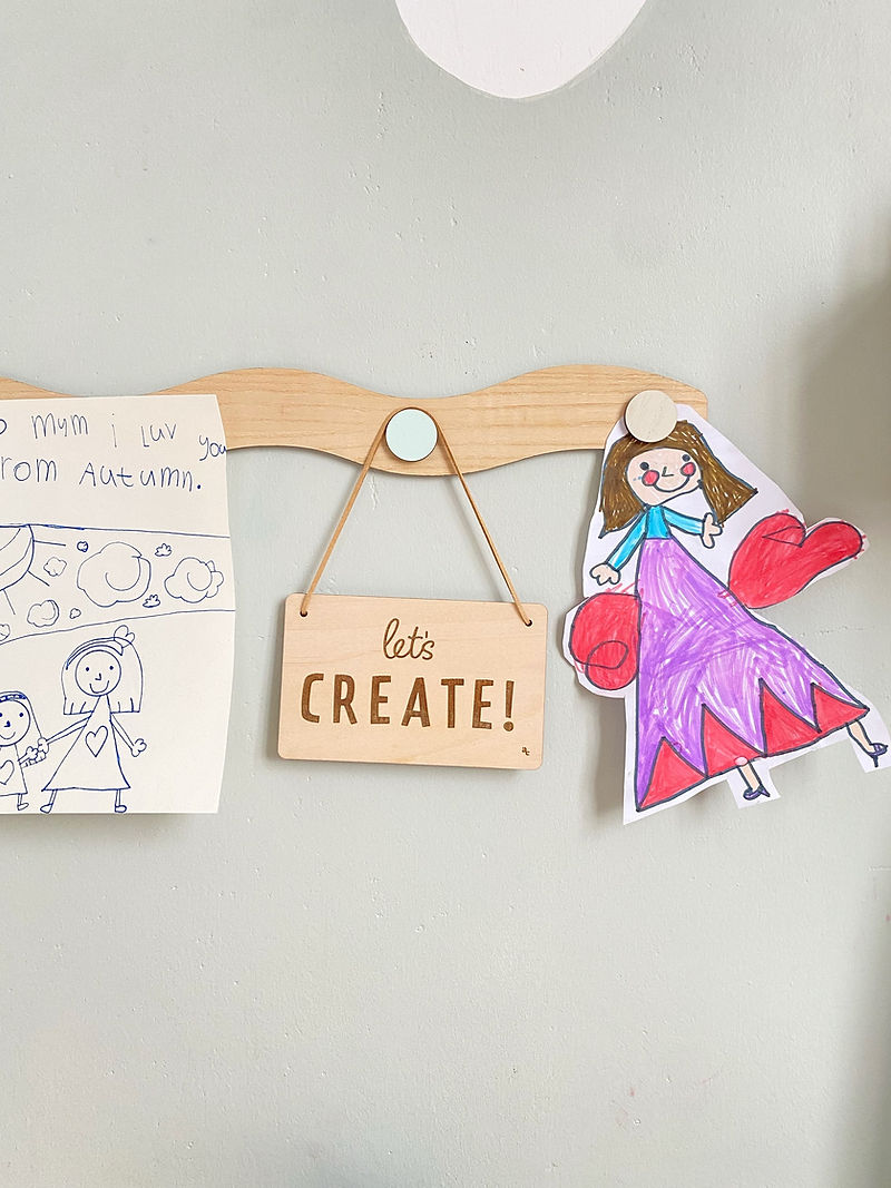 Let's Create Sign