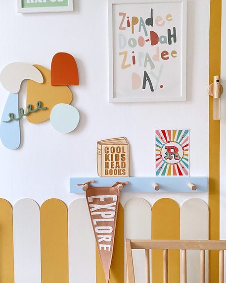 Autumns Corner - The Colour Pop Peg Rail - Autumns Corner