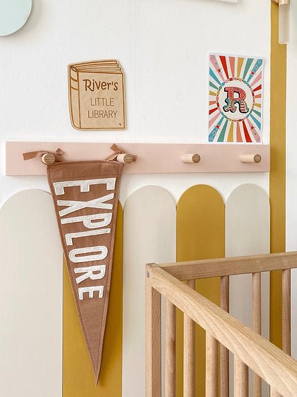 Autumns Corner - The Colour Pop Peg Rail - Autumns Corner