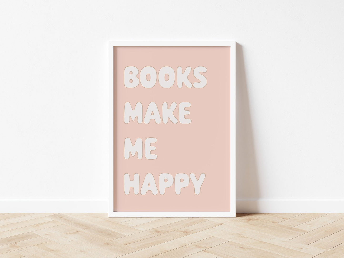 Books Make Me Happy - Fine Art Print - Autumns Corner