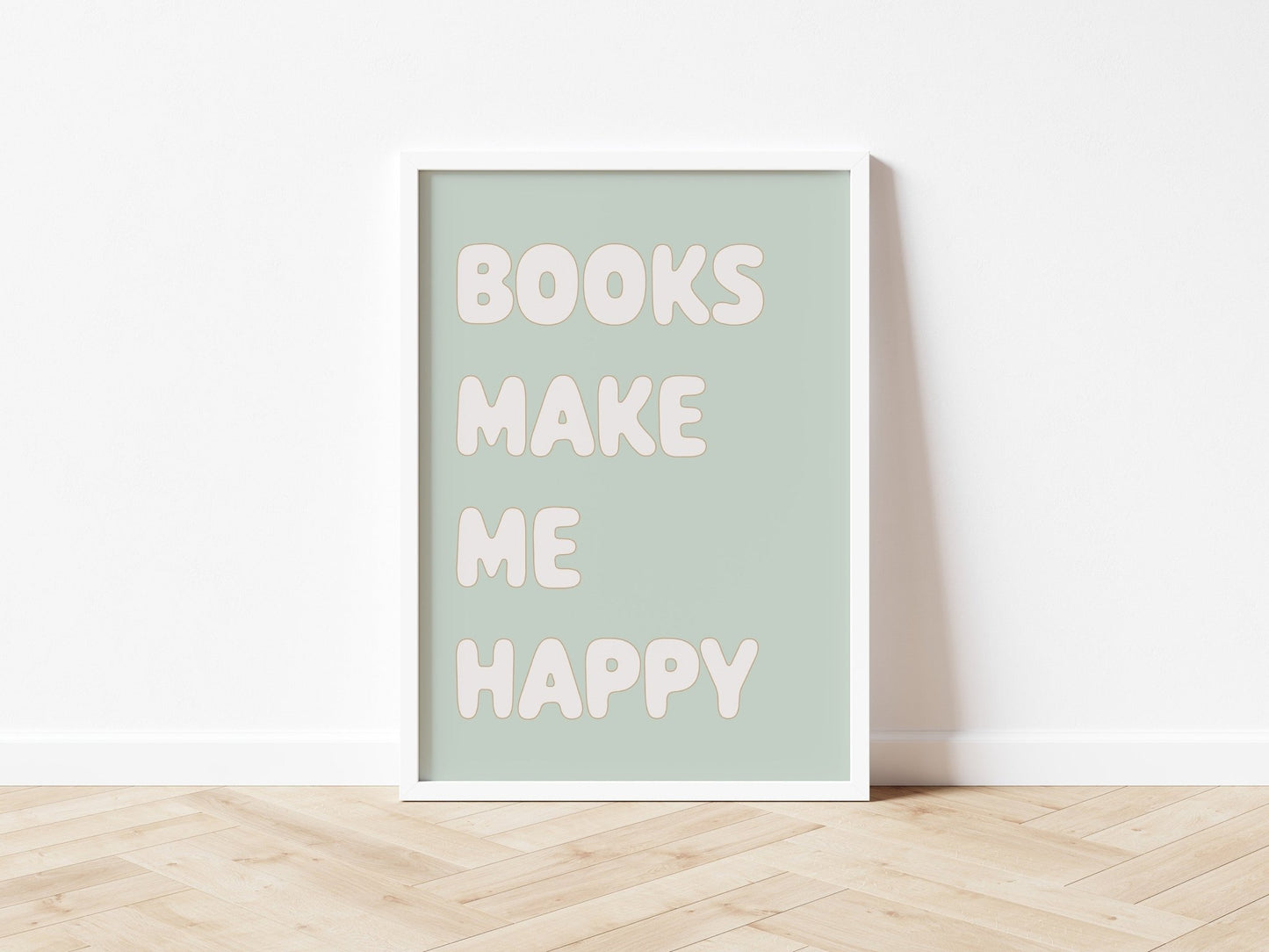 Books Make Me Happy - Fine Art Print - Autumns Corner