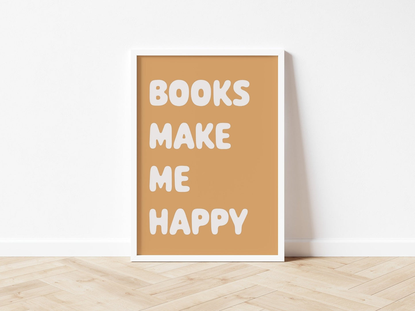 Books Make Me Happy - Fine Art Print - Autumns Corner