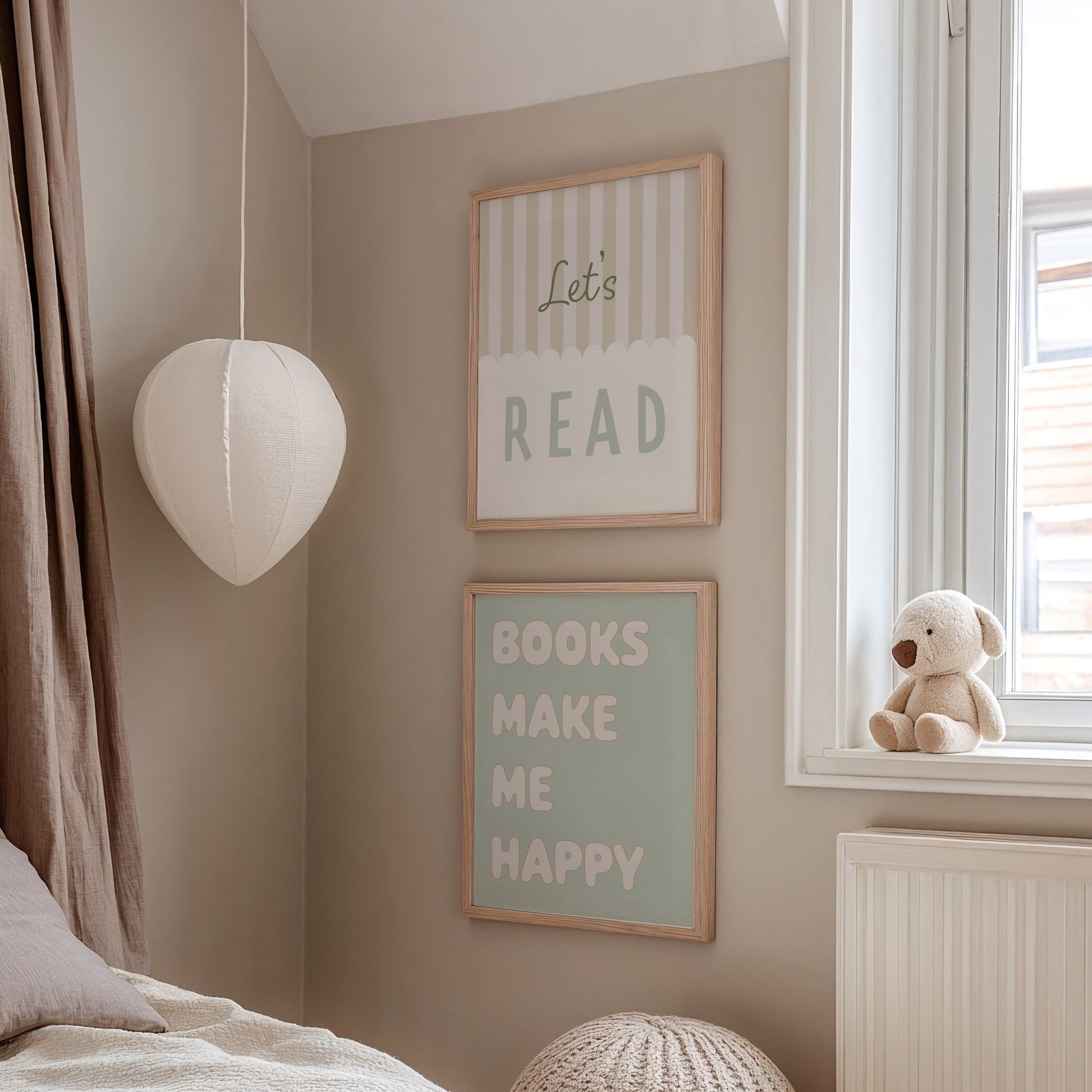 Books Make Me Happy - Fine Art Print - Autumns Corner