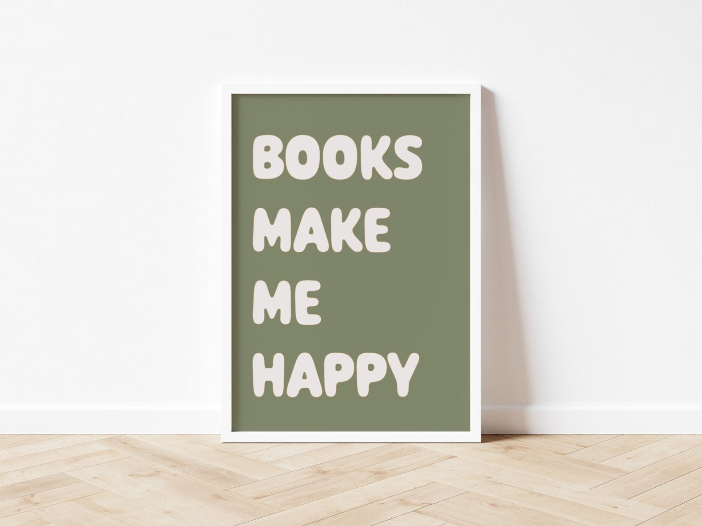 Books Make Me Happy - Fine Art Print - Autumns Corner