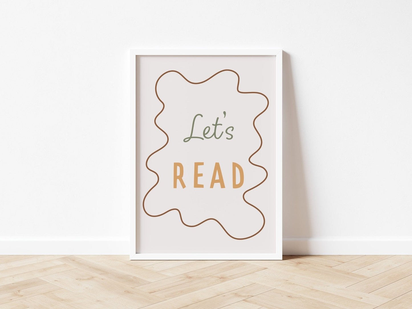 Let's Read - Wavy Edition - Fine art print - Autumns Corner