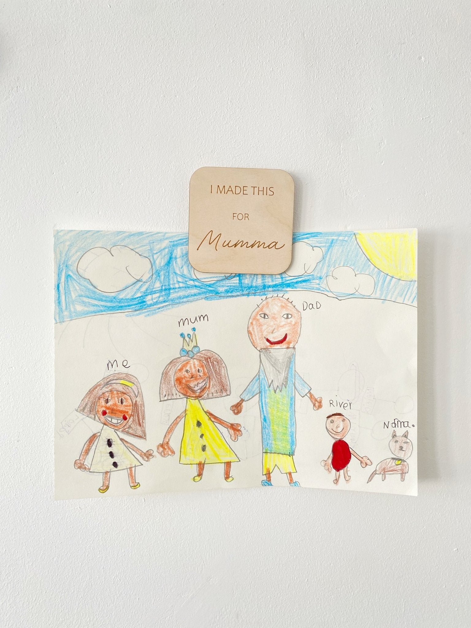 Personalised Family Magnetic Dots - Autumns Corner
