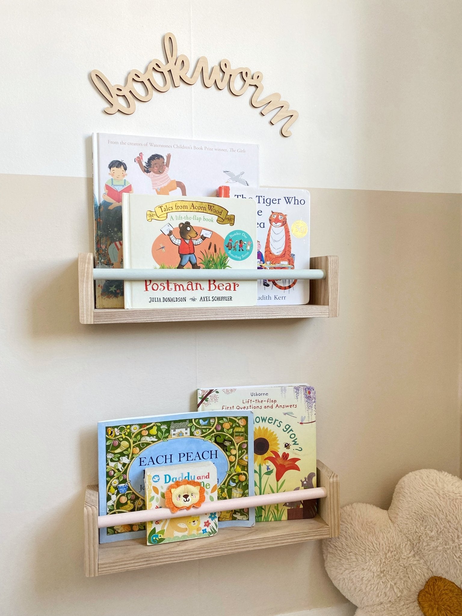 The A.C Bookworm Wall Sign - Autumns Corner