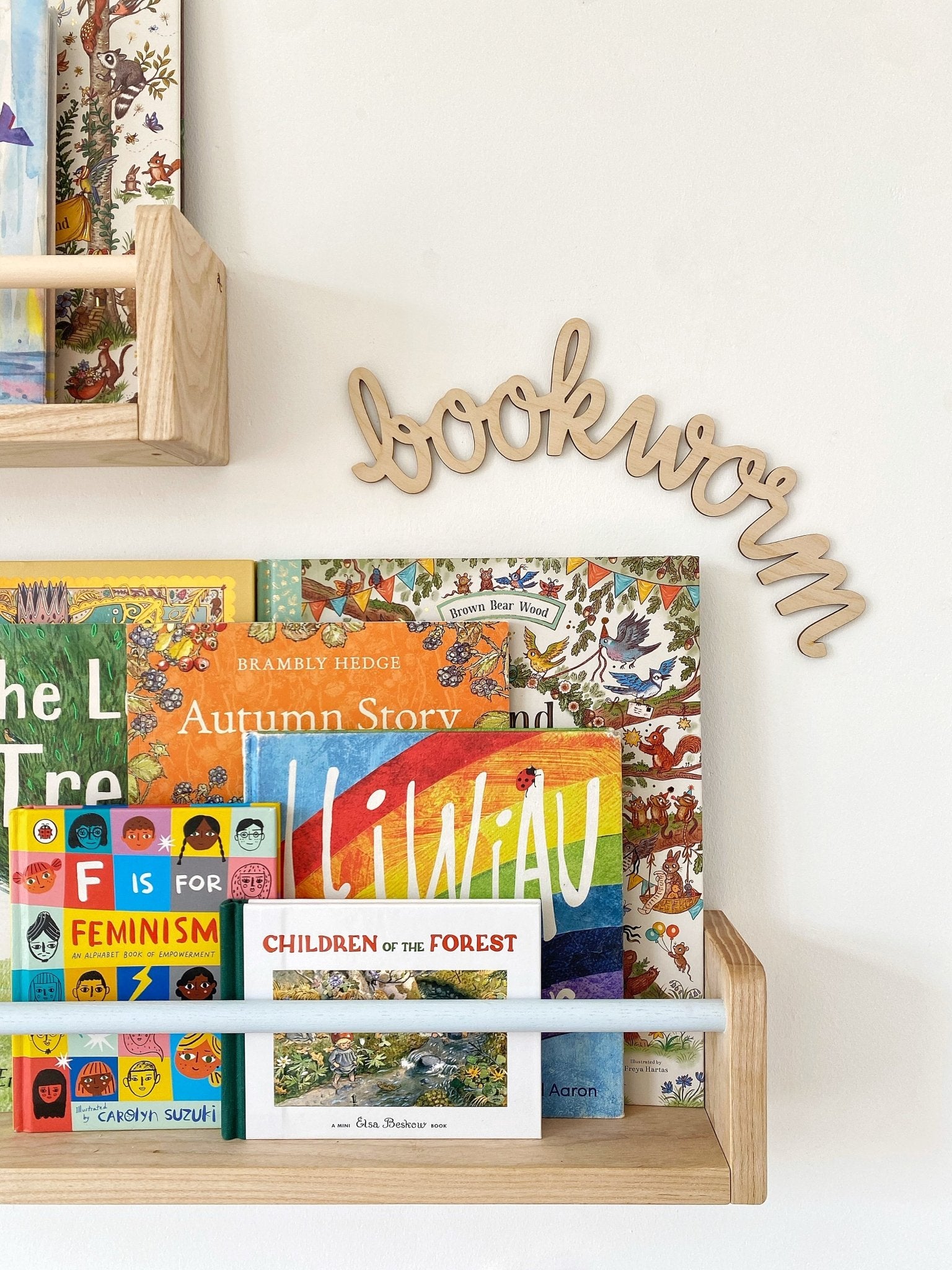 The A.C Bookworm Wall Sign - Autumns Corner