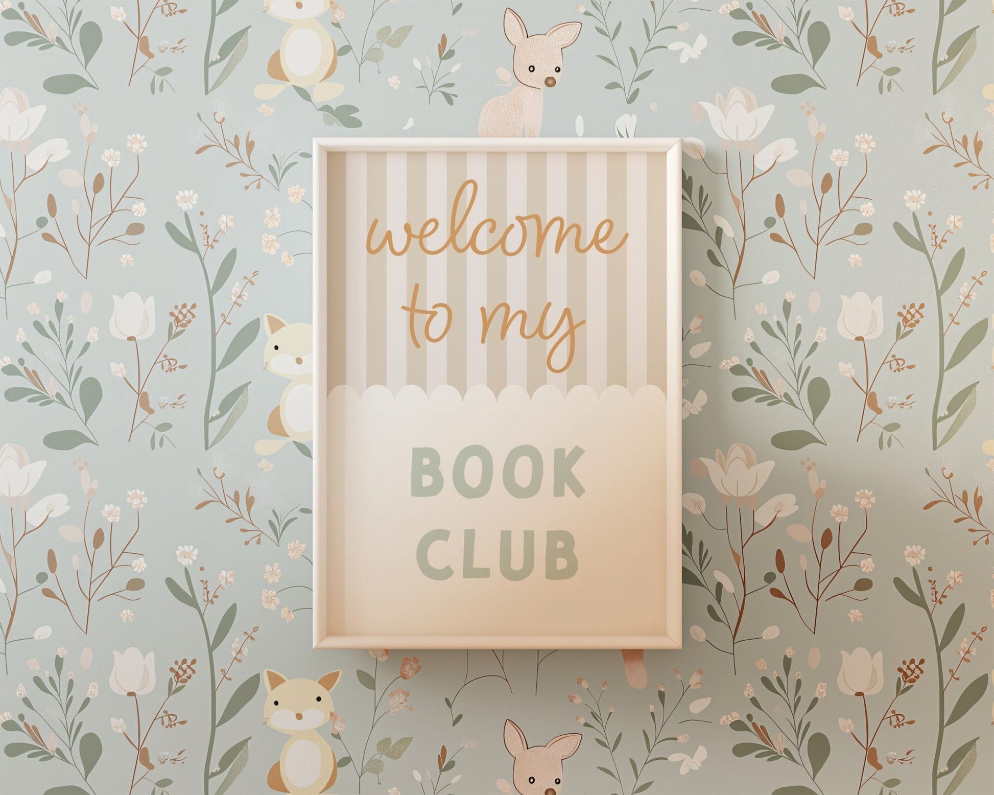 Welcome To My Book Club - Fine Art Print - Autumns Corner